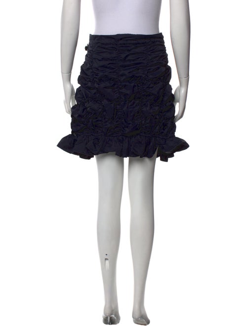 Shushu/tong Sequin Embellishments Mini Skirt