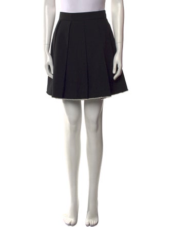Shushu/tong Wool Mini Skirt