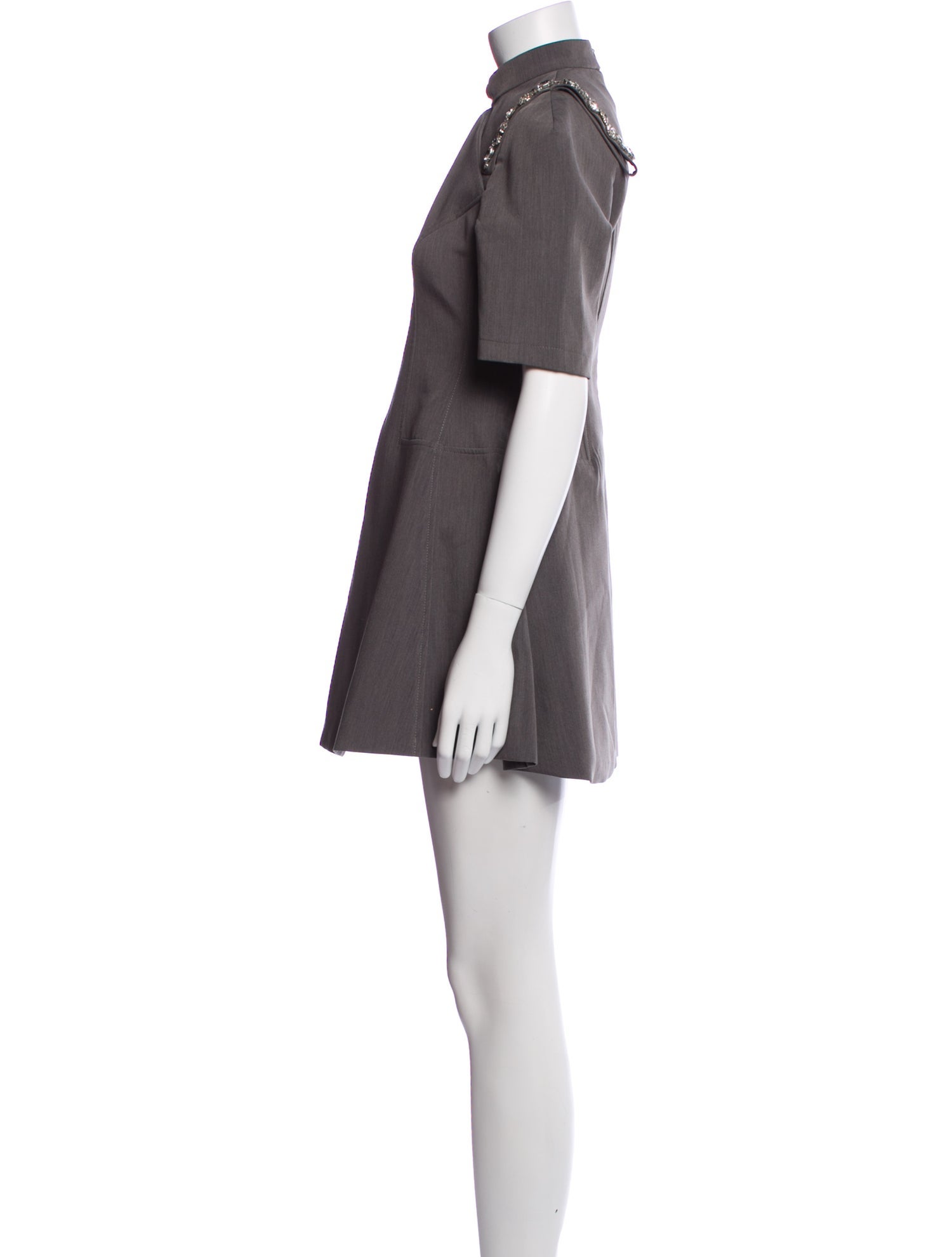 Shushu/tong Mock Neck Mini Dress w/ Tags