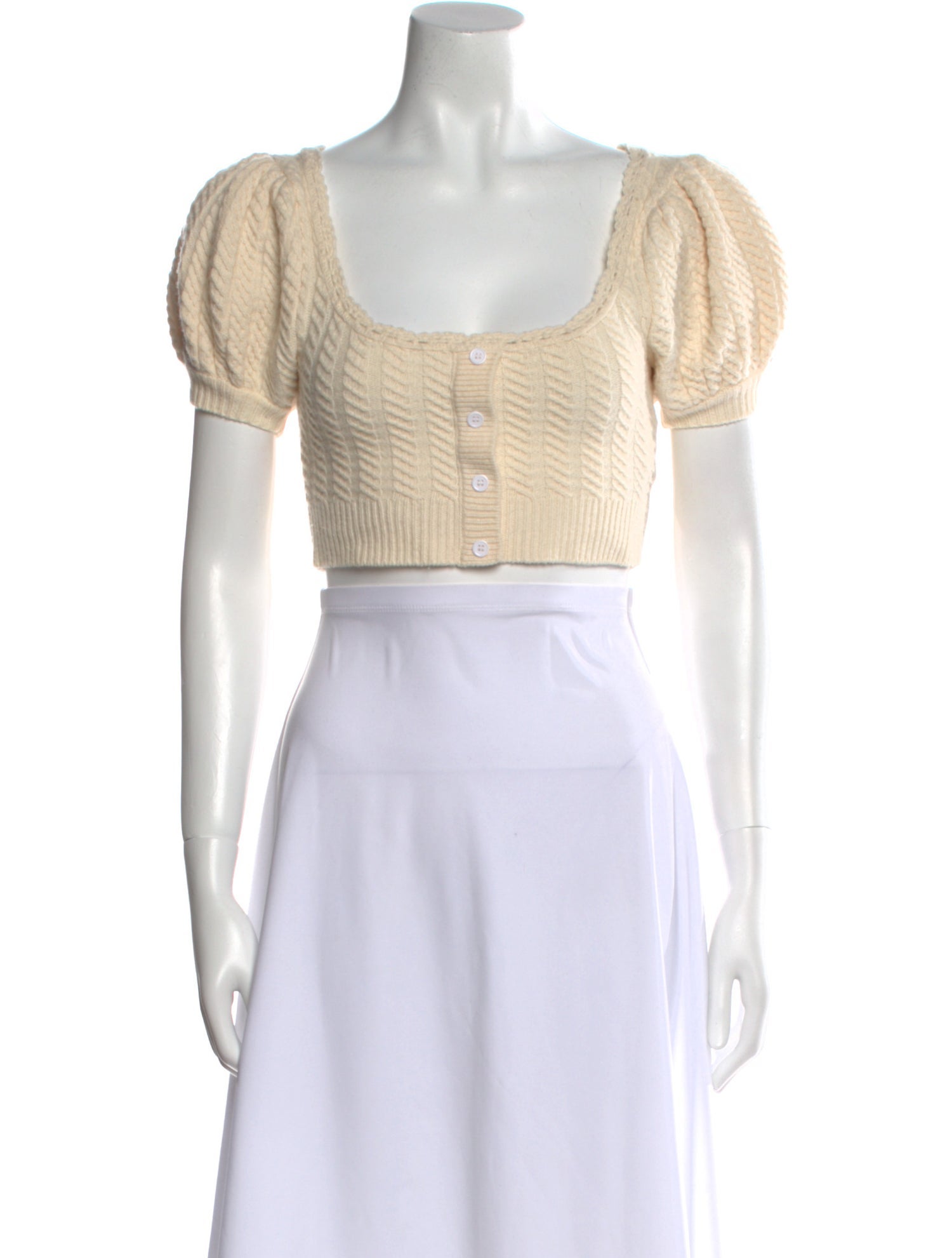 Shushu/tong Wool Scoop Neck Sweater