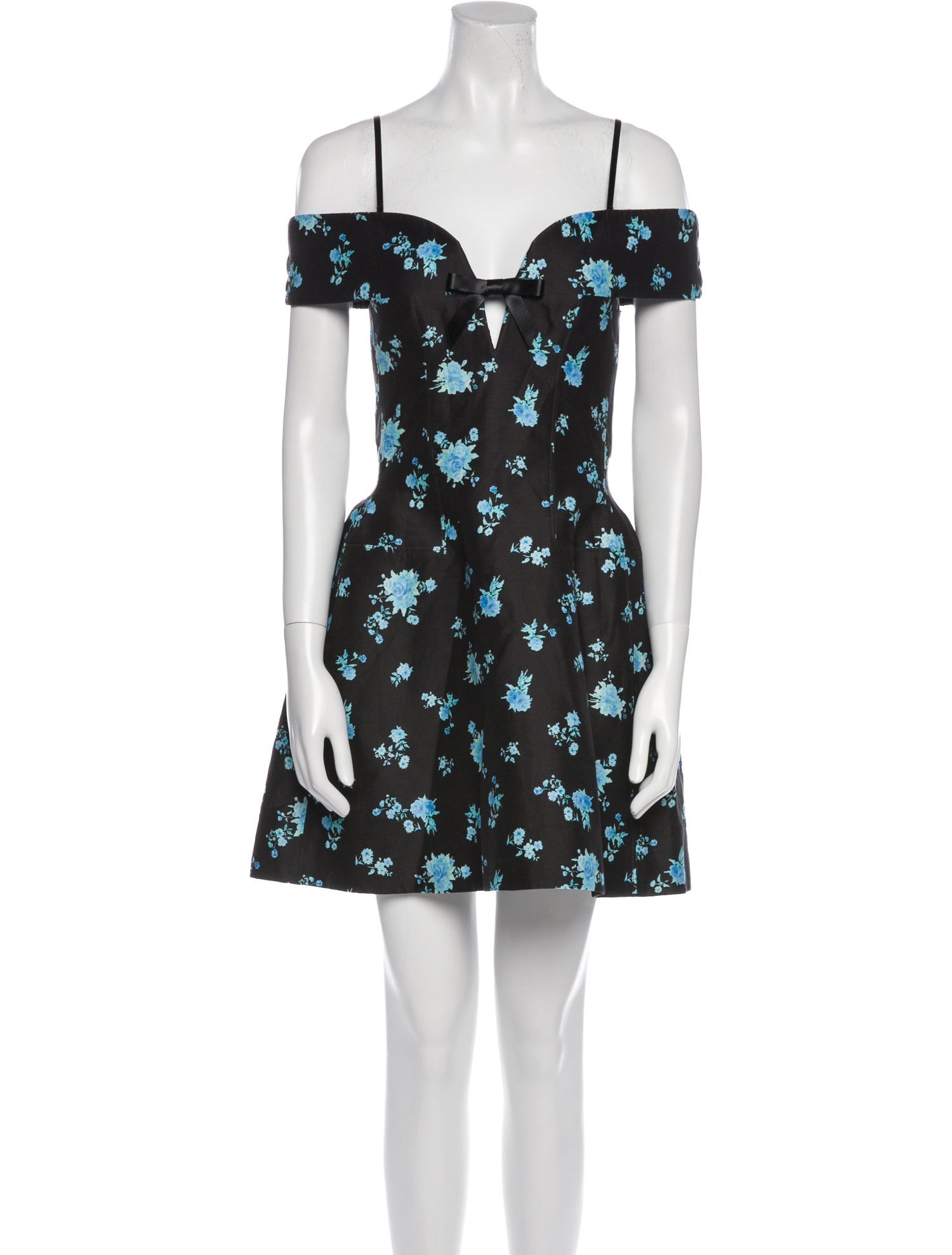 Shushu/tong Floral Print Mini Dress