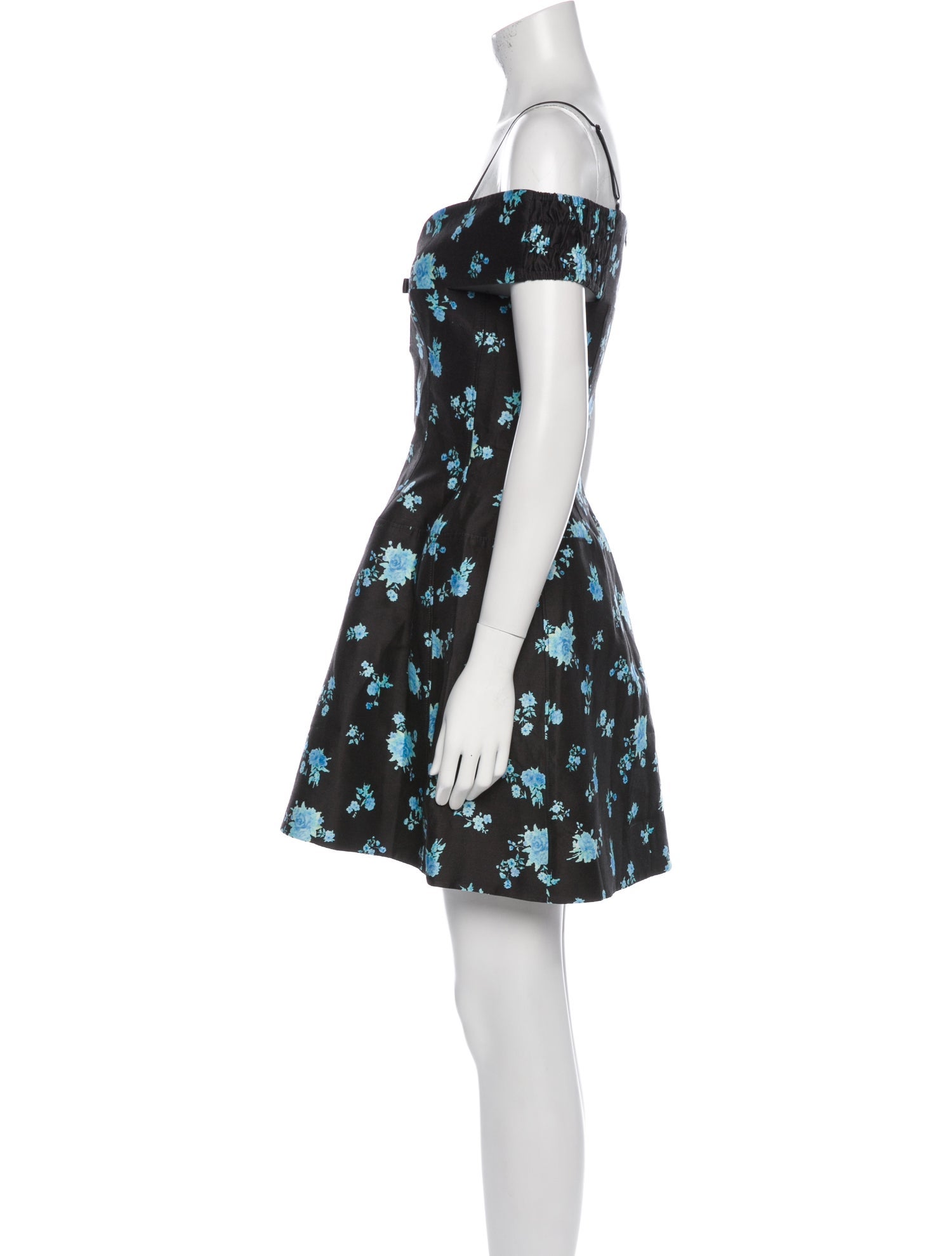 Shushu/tong Floral Print Mini Dress