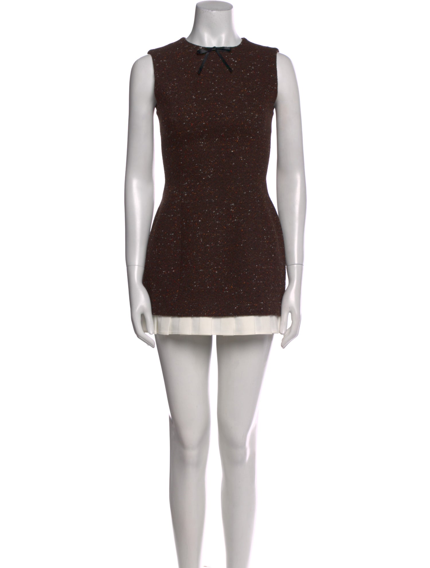 Shushu/tong Wool Mini Dress