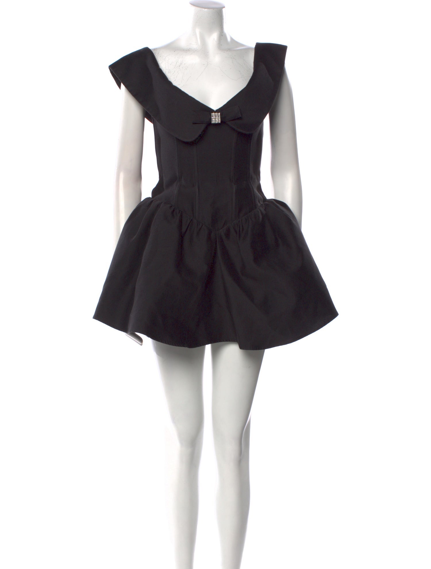 Shushu/tong V-Neck Mini Dress