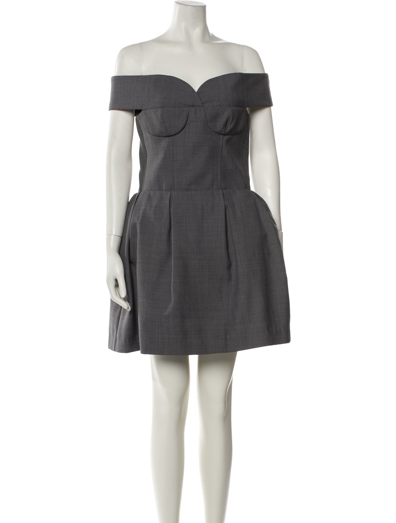 Shushu/tong Off-The-Shoulder Mini Dress