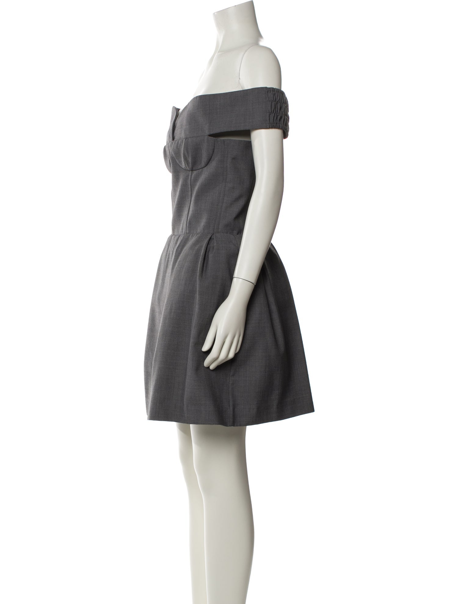 Shushu/tong Off-The-Shoulder Mini Dress