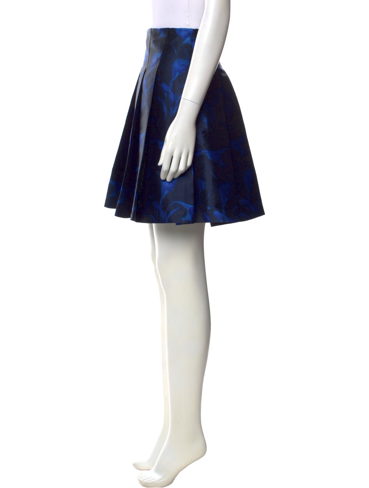 Shushu/tong Floral Print Mini Skirt