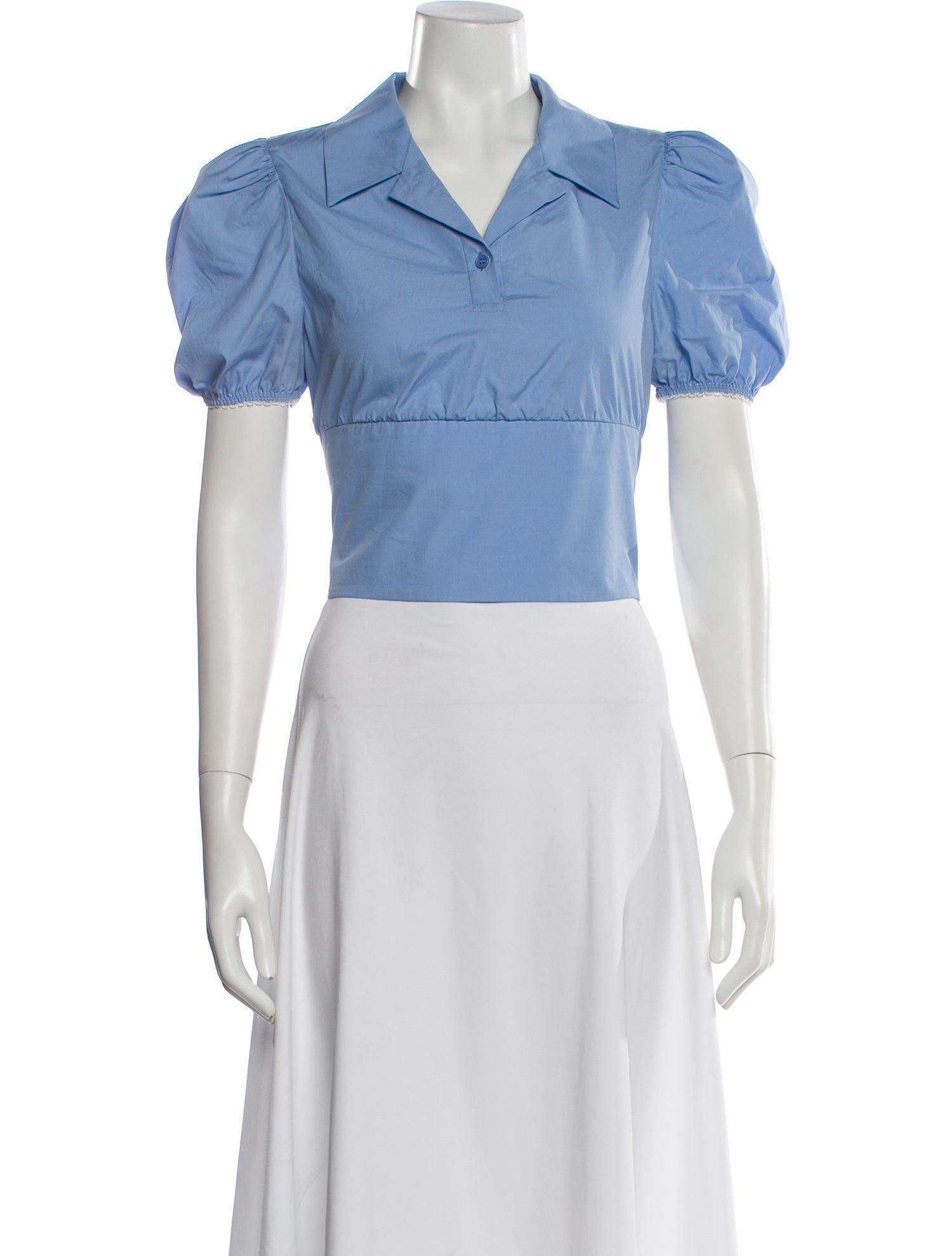 Shushu/tong Short Sleeve Crop Top