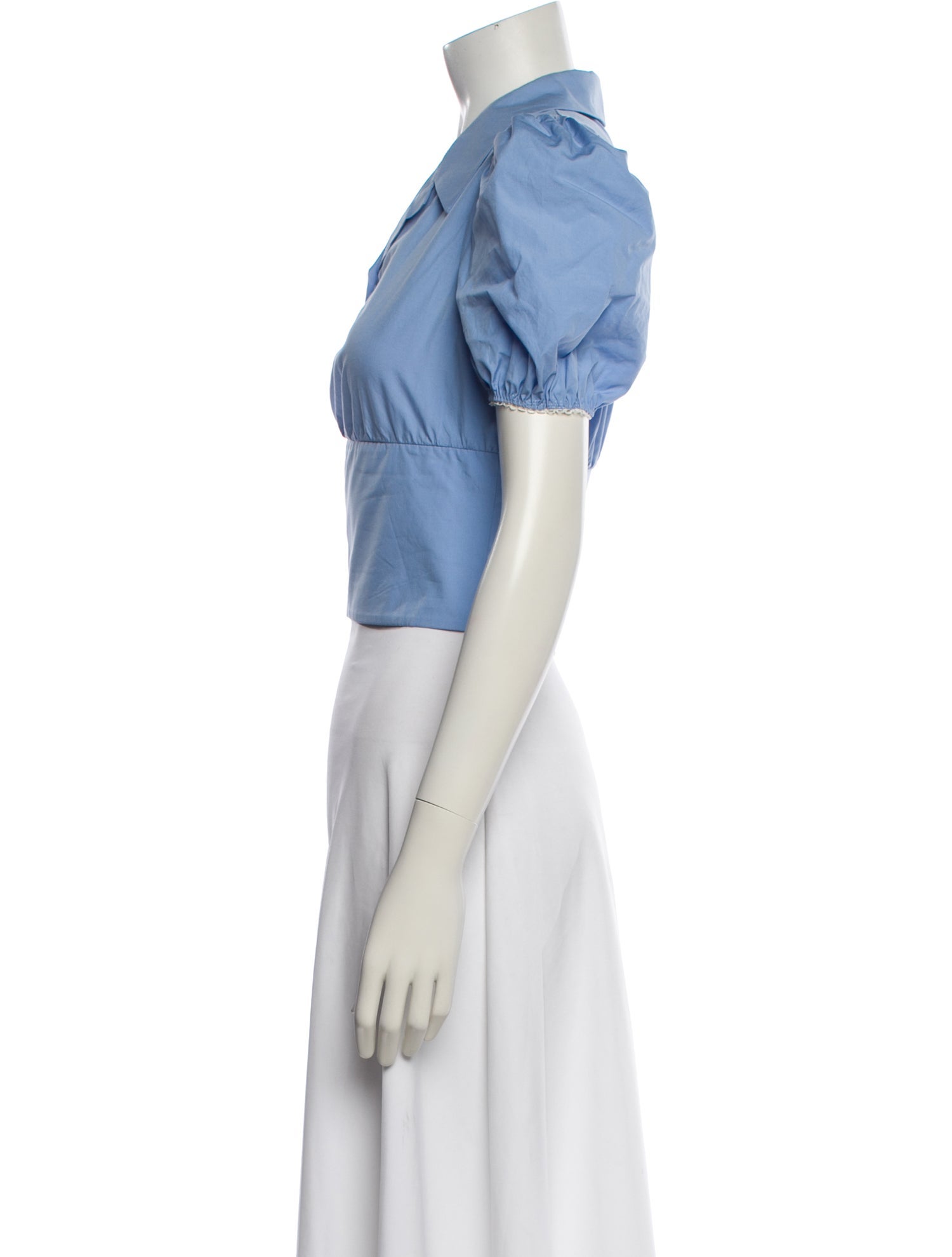 Shushu/tong Short Sleeve Crop Top