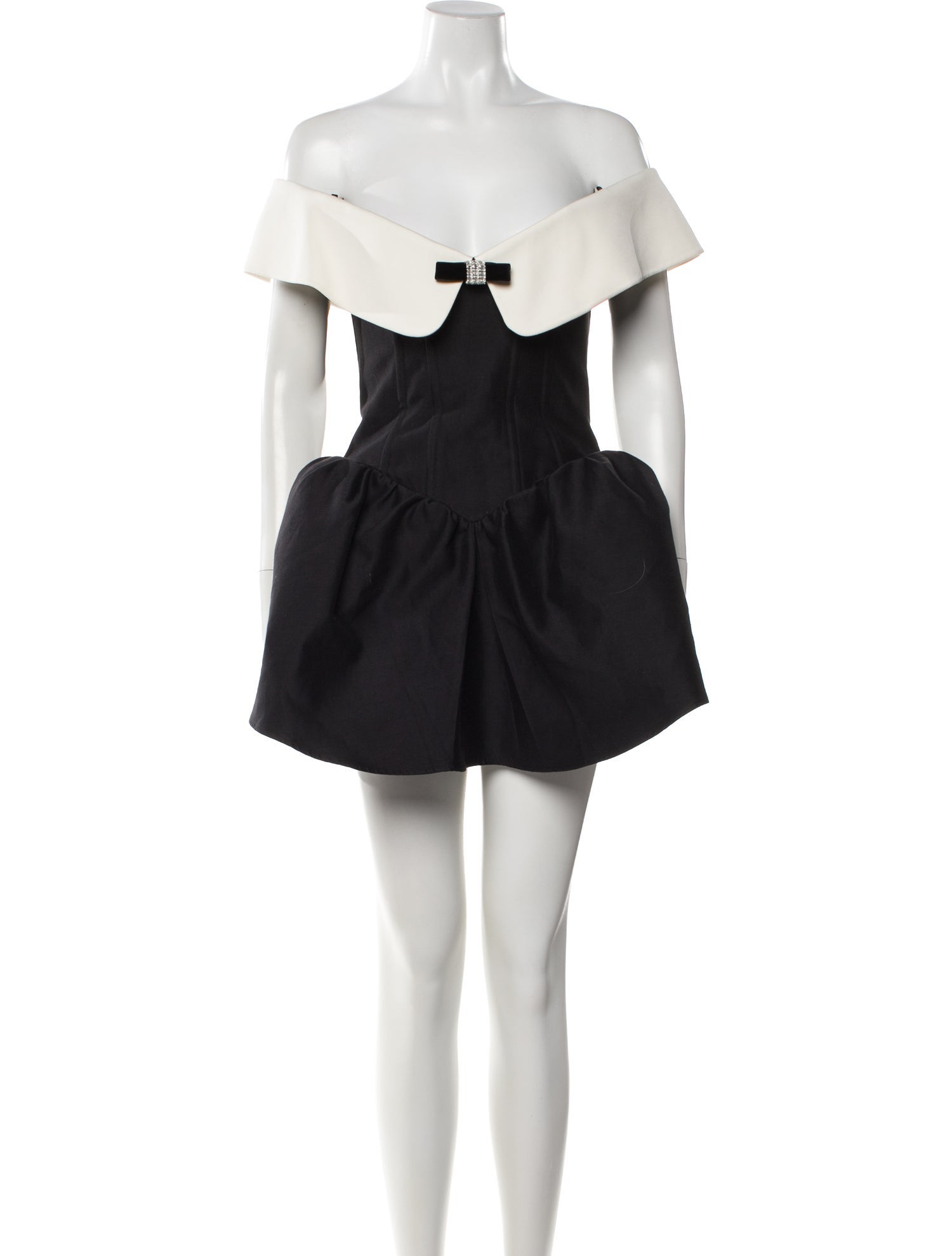 Shushu/tong Off-The-Shoulder Mini Dress