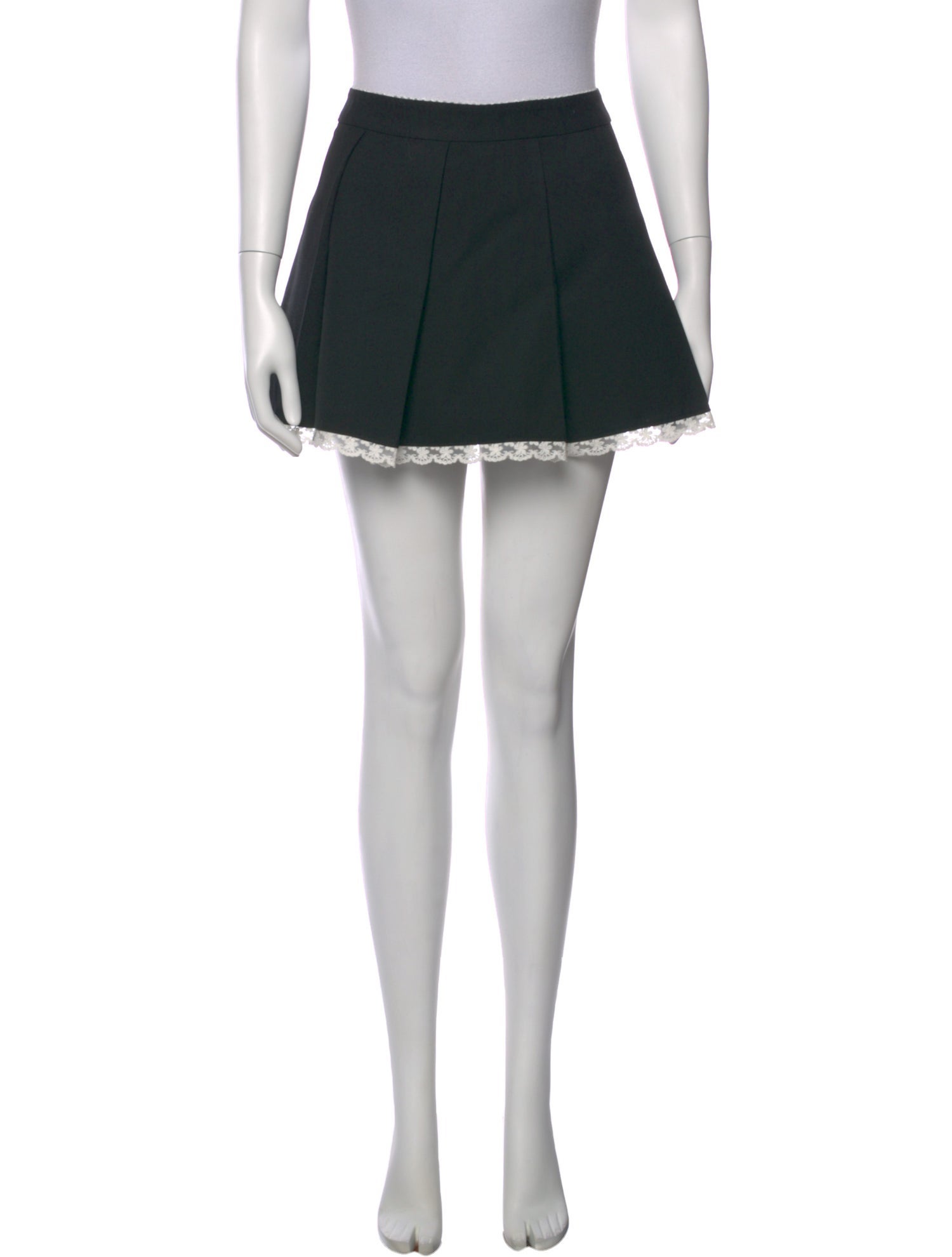 Shushu/tong Wool Mini Skirt