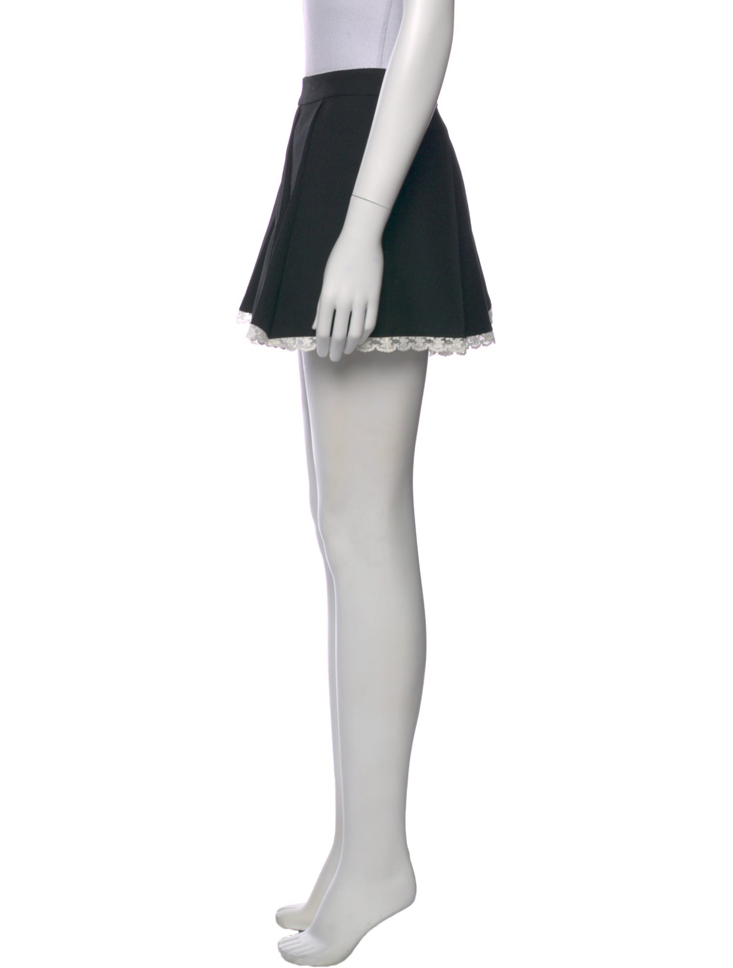 Shushu/tong Wool Mini Skirt