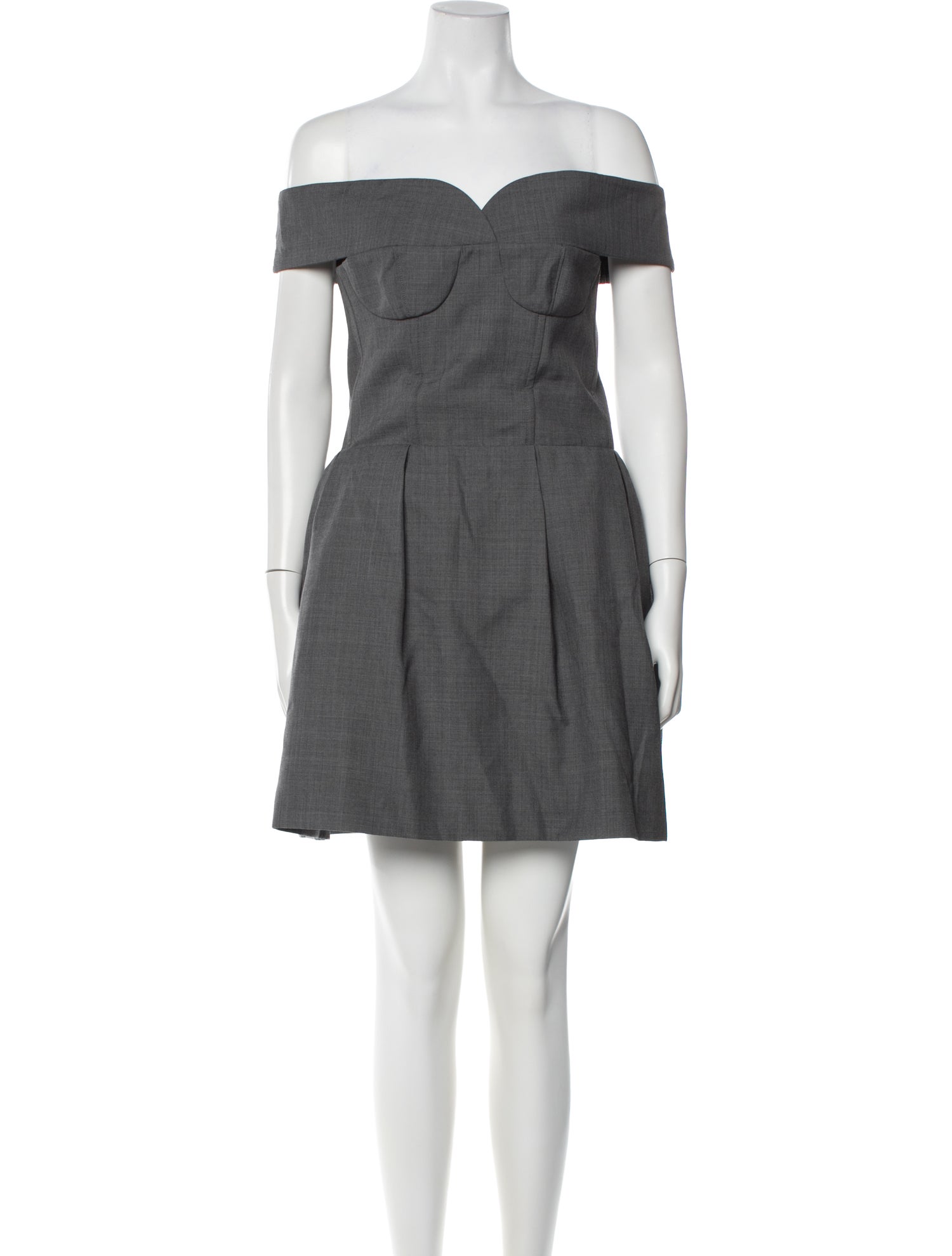 Shushu/tong Off-The-Shoulder Mini Dress