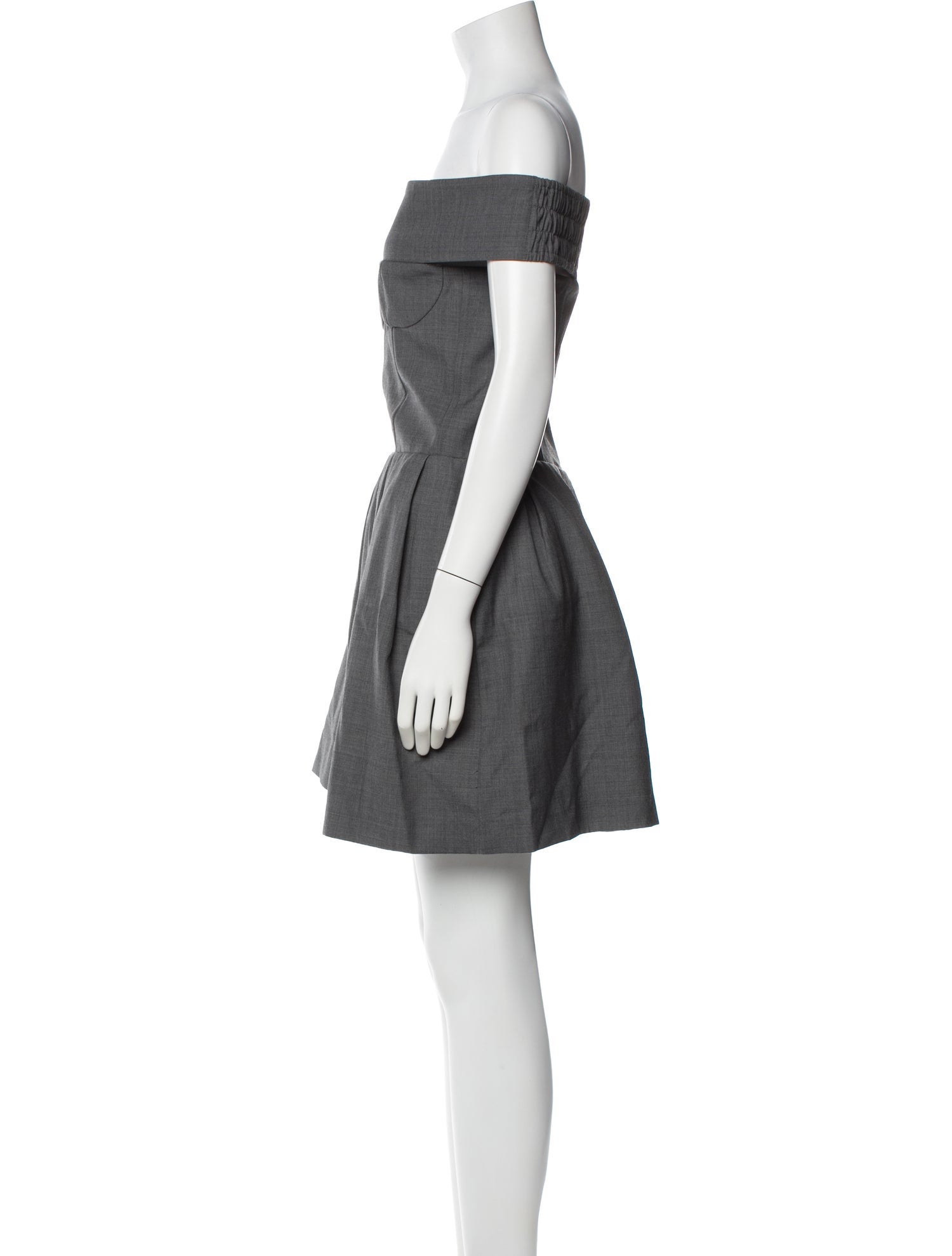 Shushu/tong Off-The-Shoulder Mini Dress