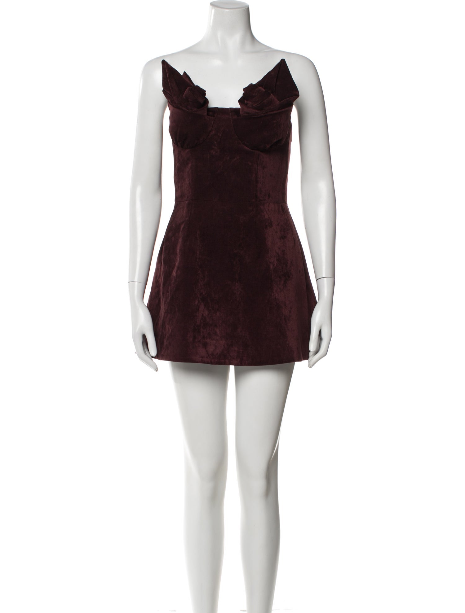 Shushu/tong Square Neckline Mini Dress