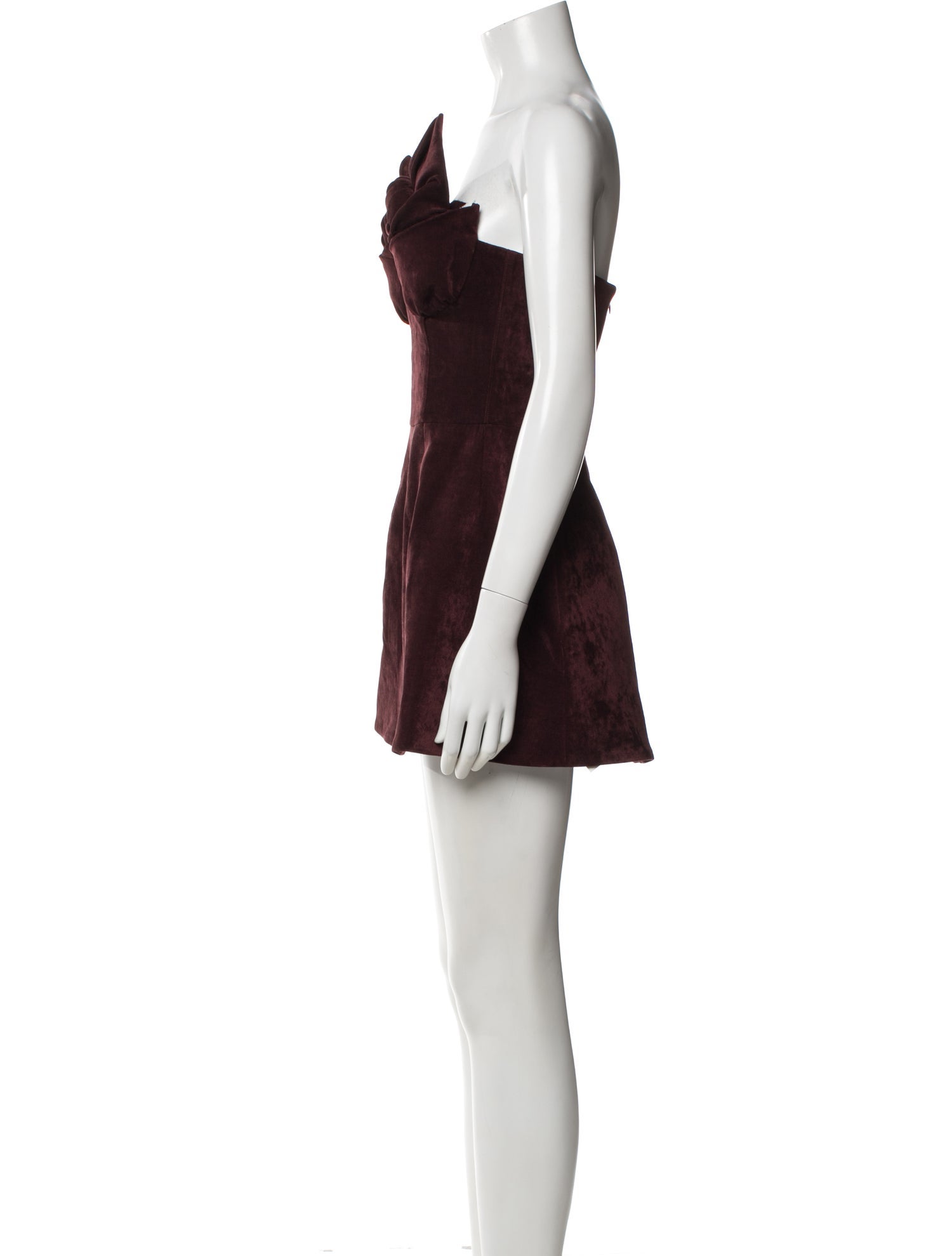 Shushu/tong Square Neckline Mini Dress