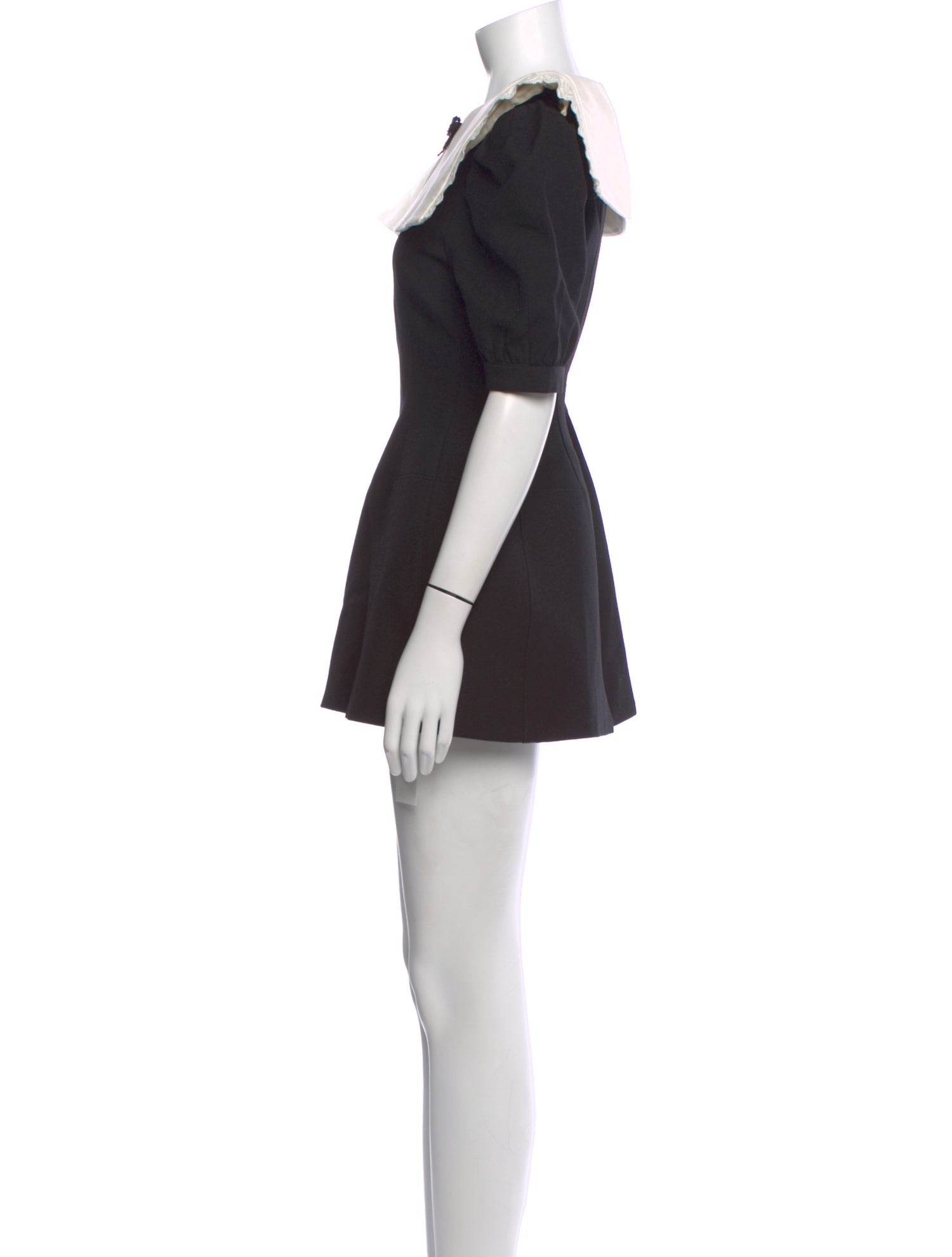 Shushu/tong Square Neckline Mini Dress