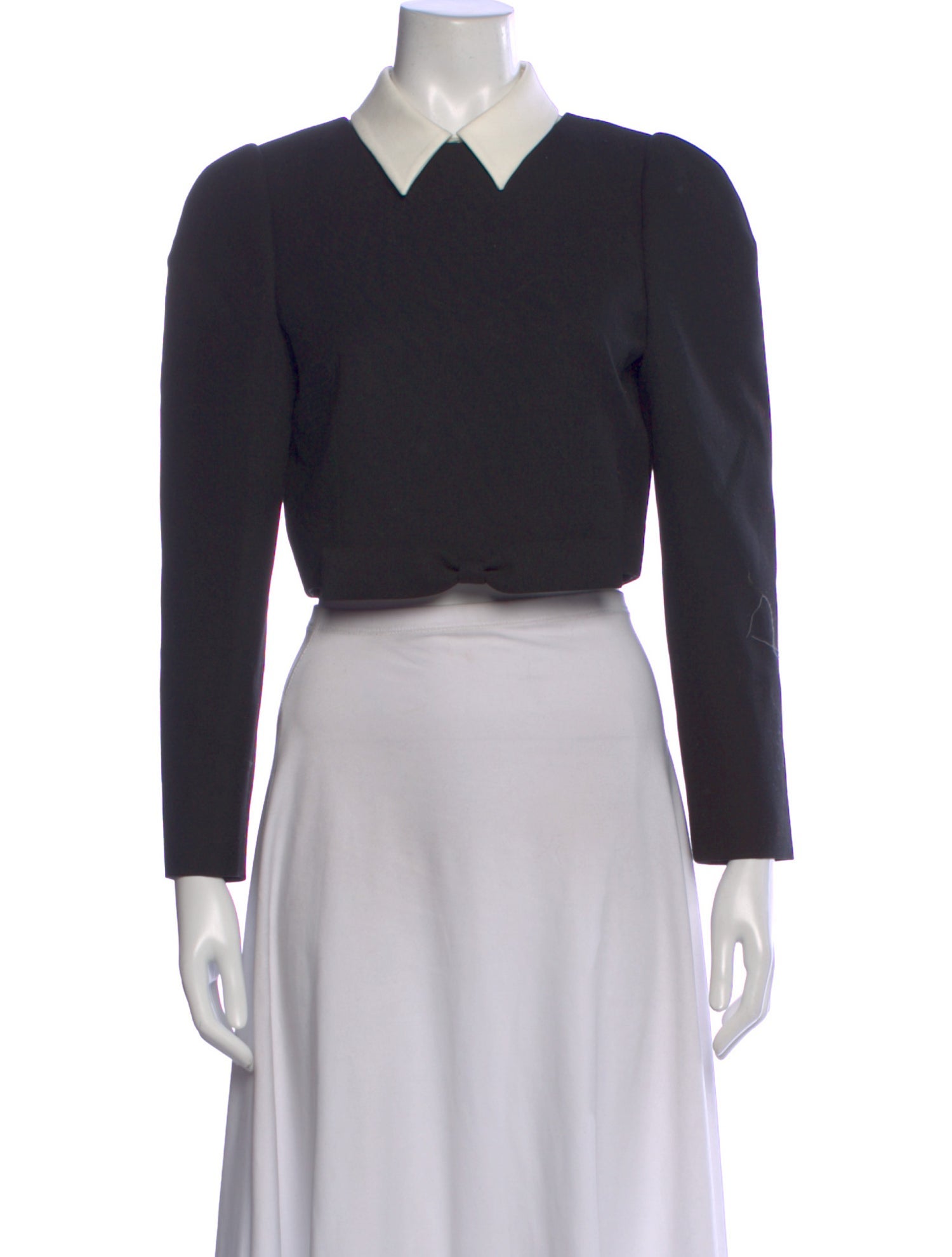 Shushu/tong Wool Long Sleeve Top - Grey Tops, Clothing 