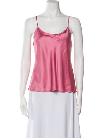 Silk Roads by Adriana Iglesias Tops Scoop Neck Top S