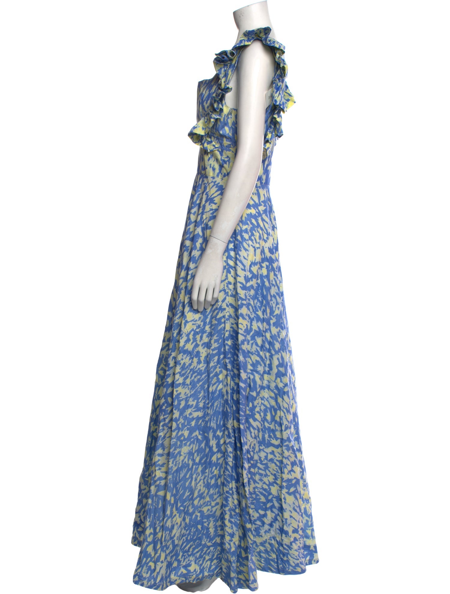 Sika Printed Long Dress