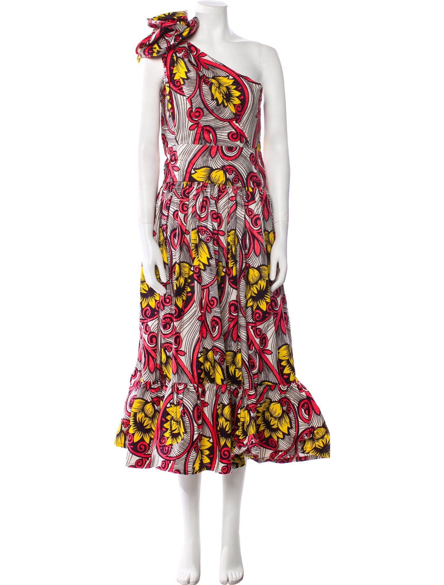 Sika Printed Long Dress