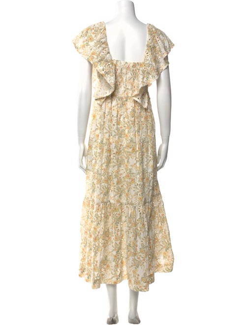 Saison Floral Print Long Dress