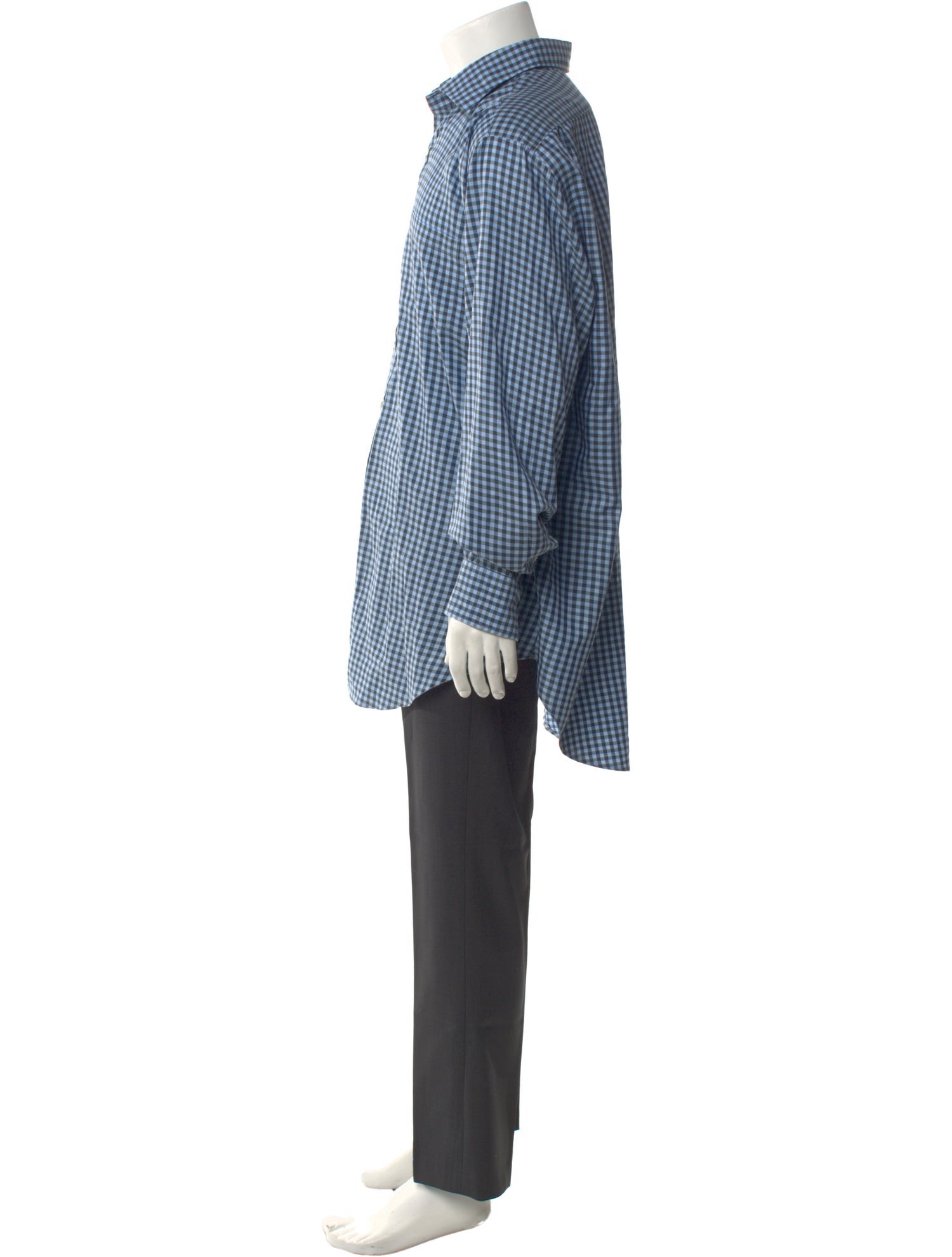 Sid Mashburn Plaid Print Long Sleeve Shirt