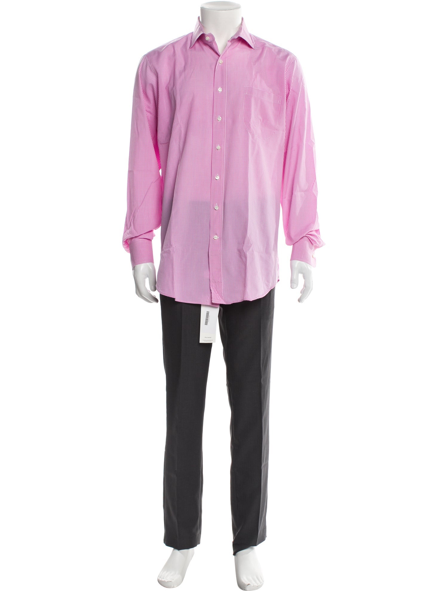 Sid Mashburn Plaid Print Long Sleeve Shirt