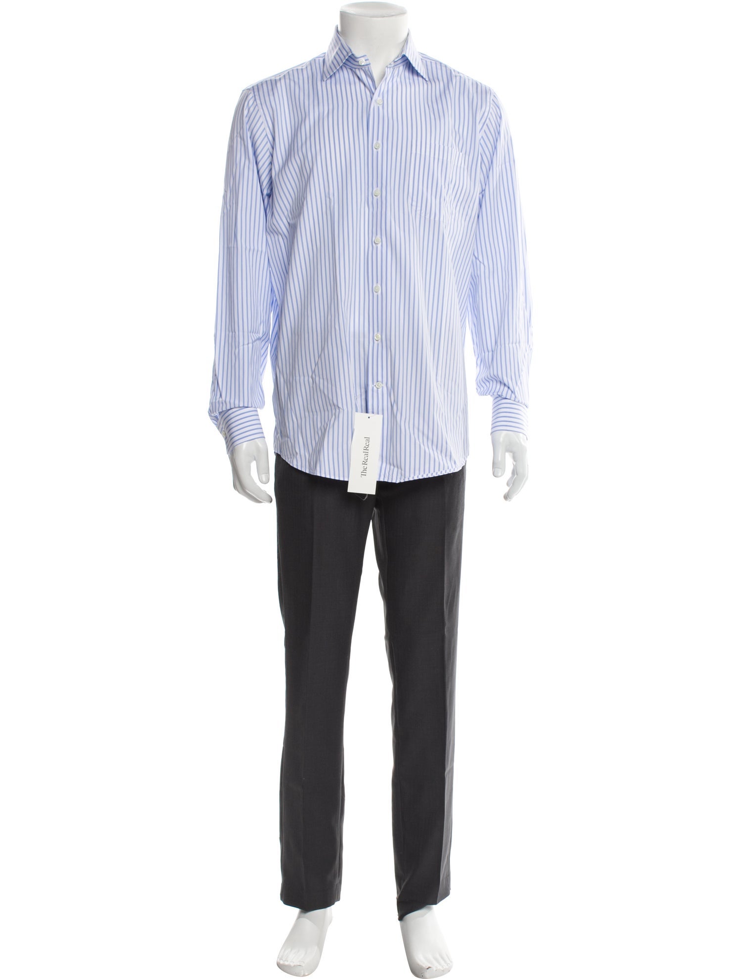 Sid Mashburn Striped Long Sleeve Shirt