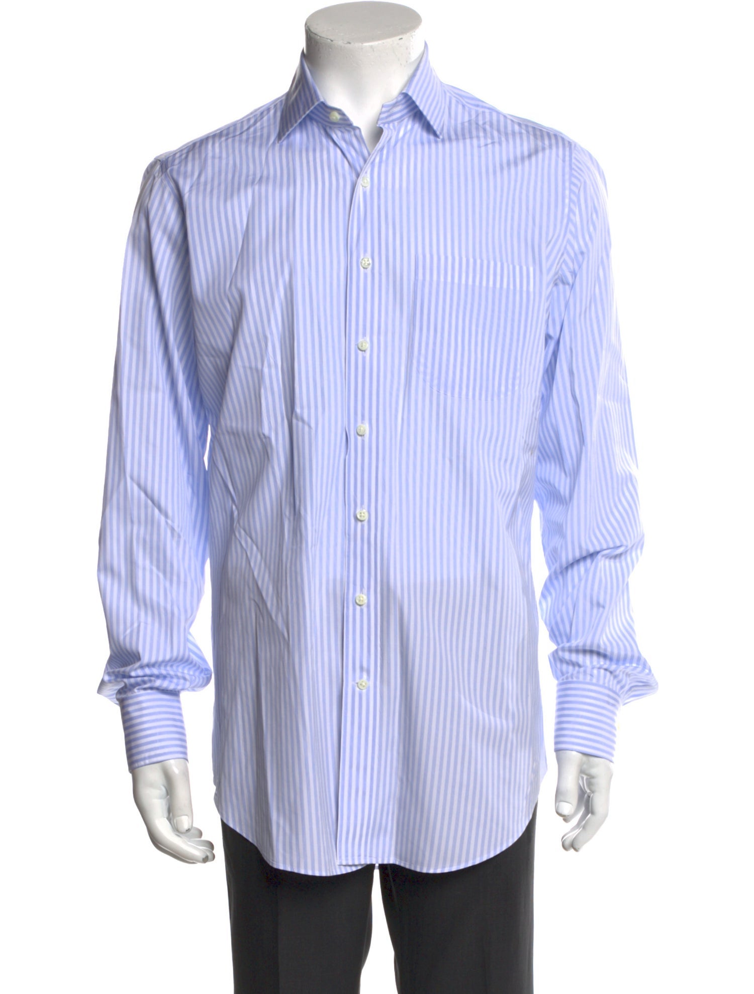 Sid Mashburn Striped Long Sleeve Dress Shirt
