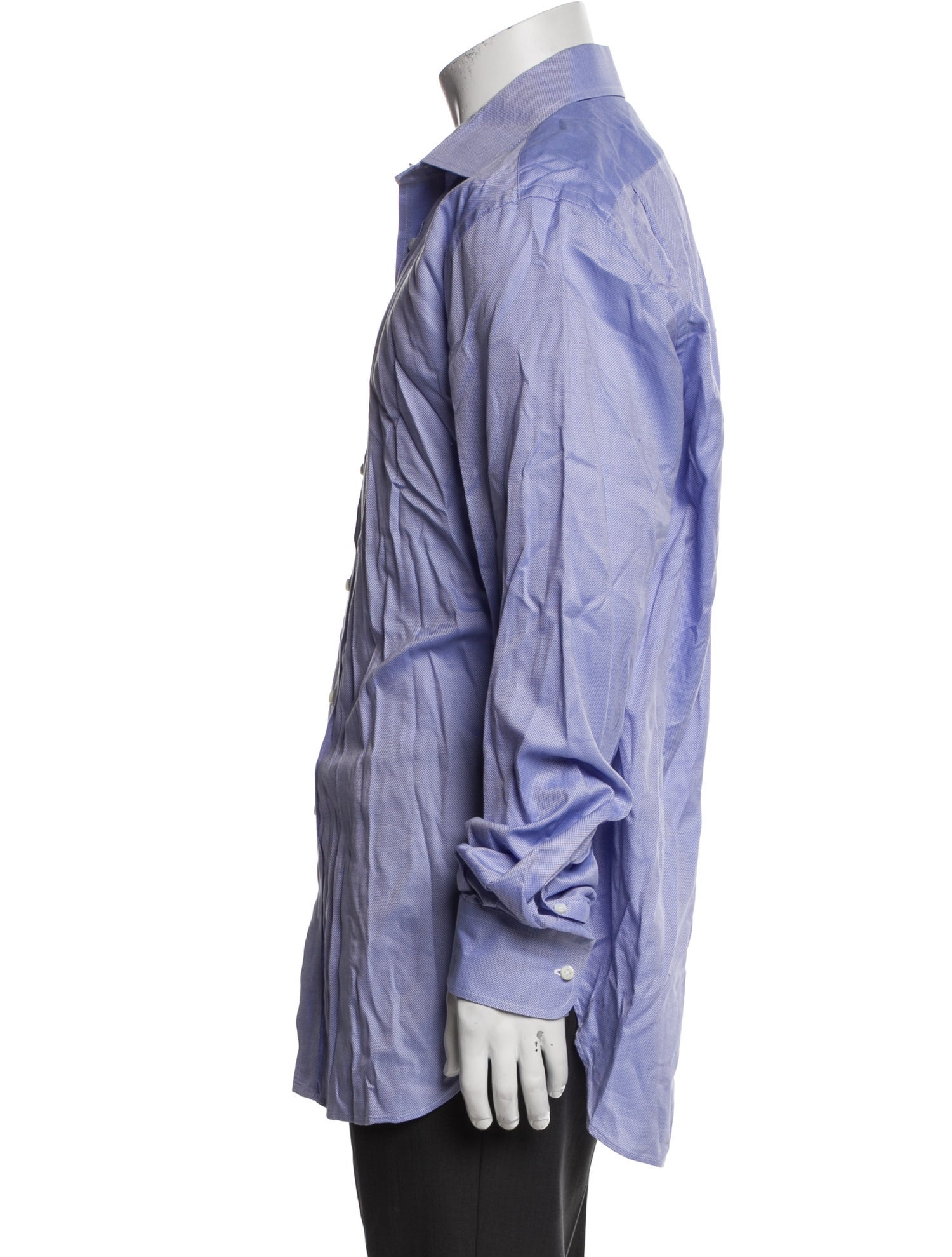 Sid Mashburn Plaid Print Long Sleeve Dress Shirt