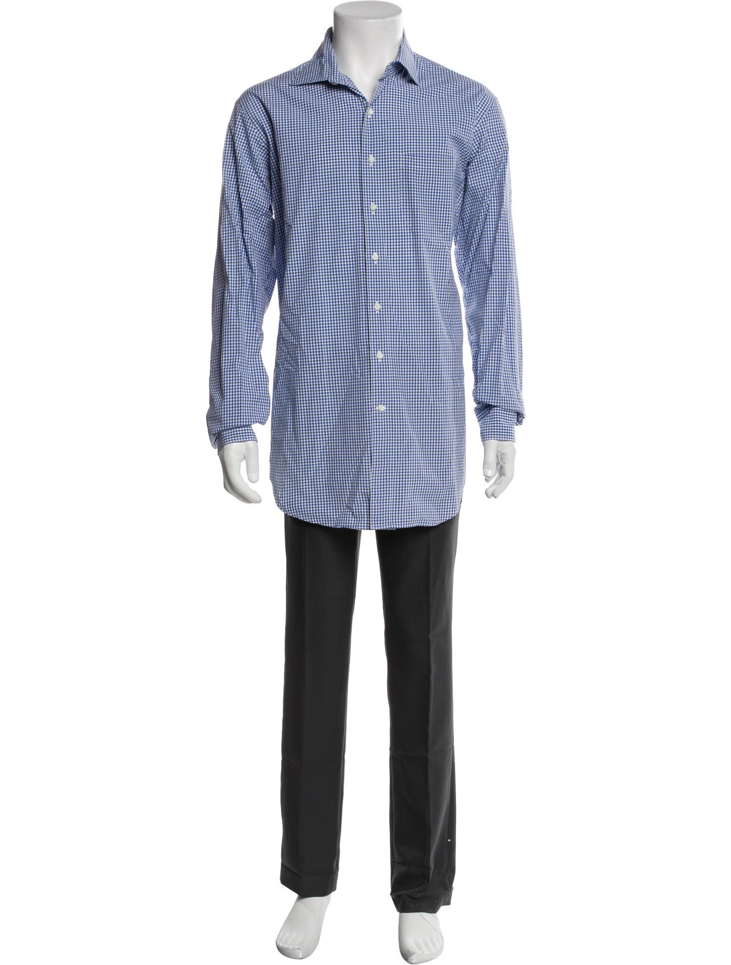 Sid Mashburn Plaid Print Long Sleeve Shirt