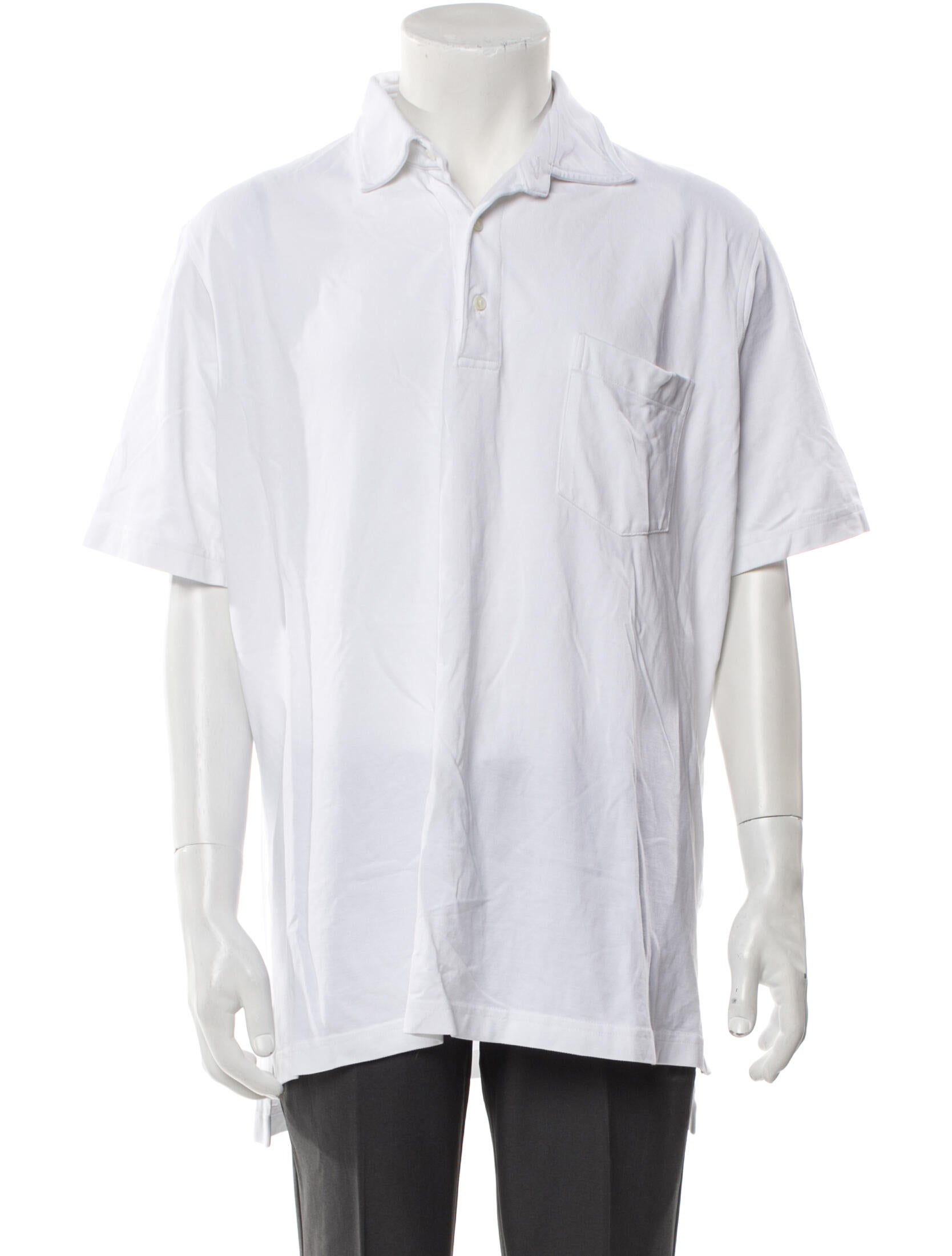 Sid Mashburn Collar Short Sleeve Polo Shirt