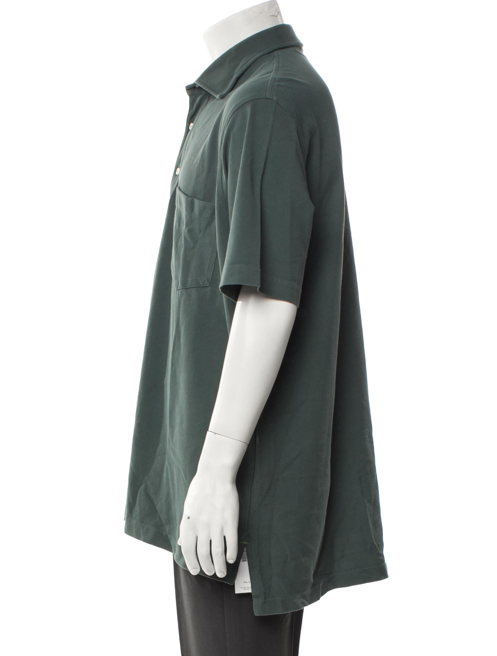 Sid Mashburn Collar Short Sleeve Polo Shirt