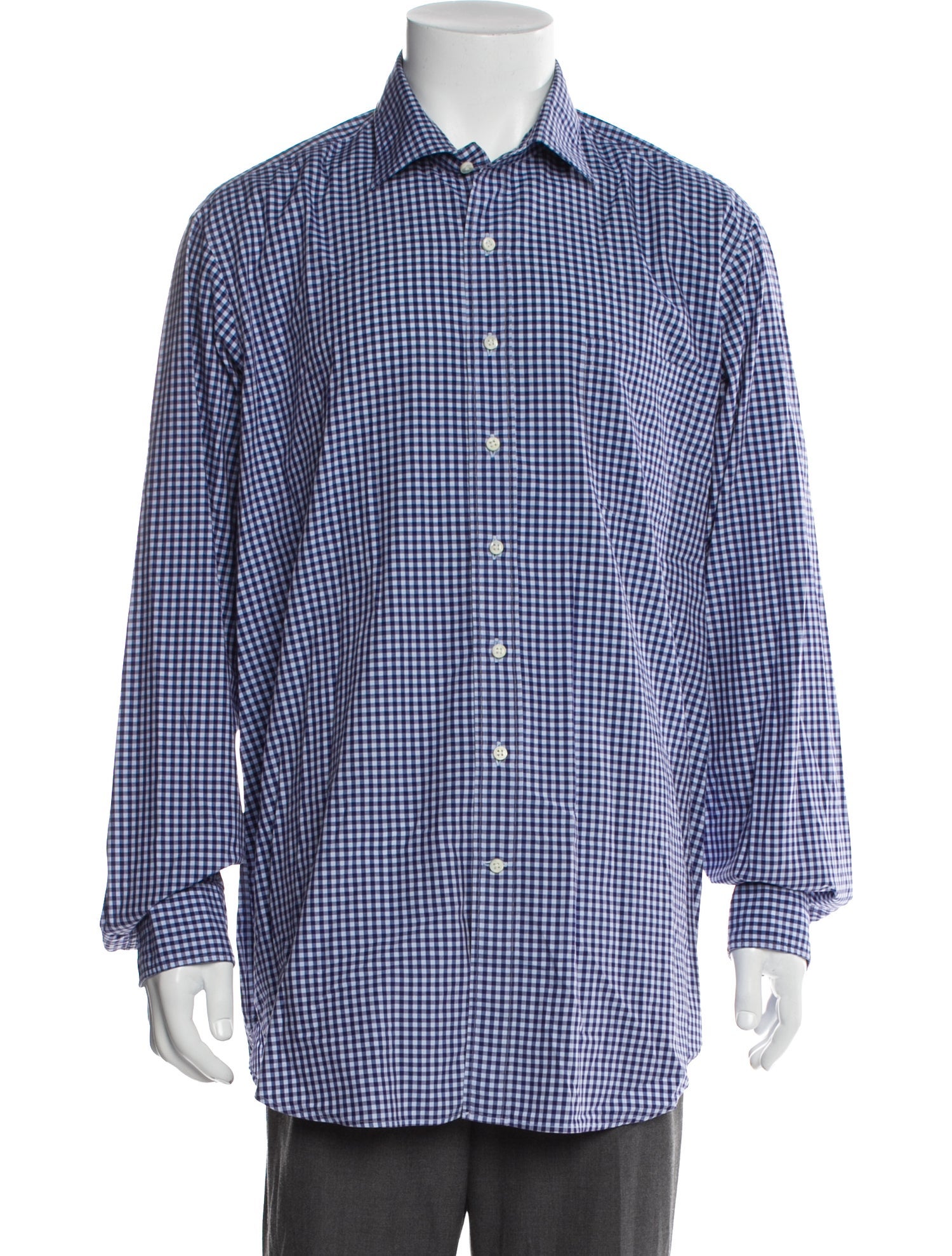 Sid Mashburn Plaid Print Long Sleeve Shirt