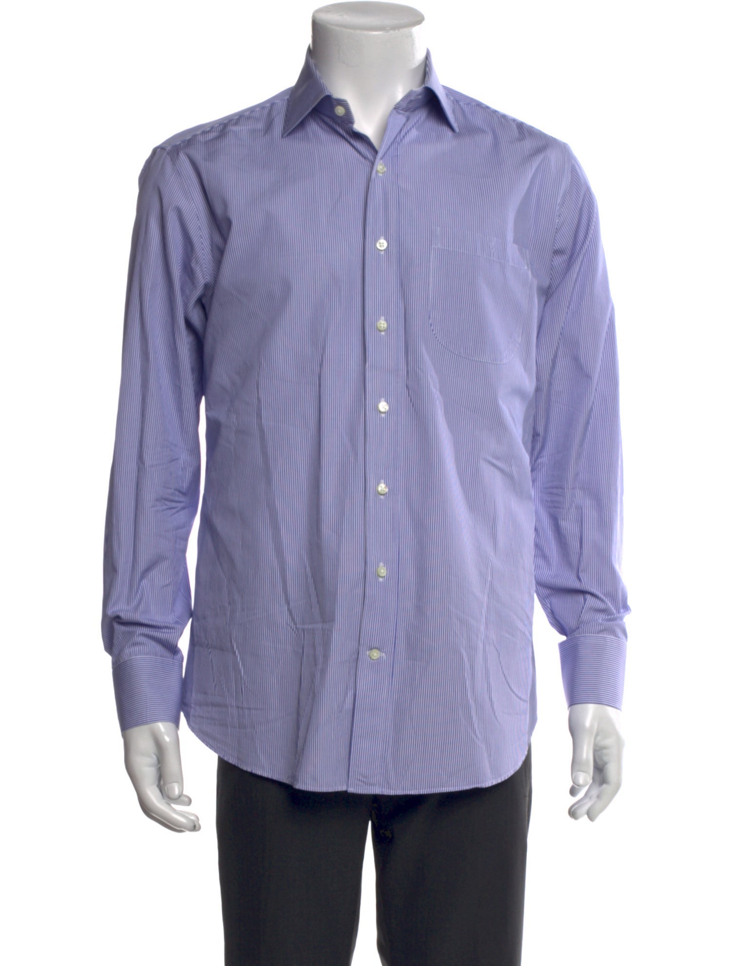 Sid Mashburn Striped Long Sleeve Shirt
