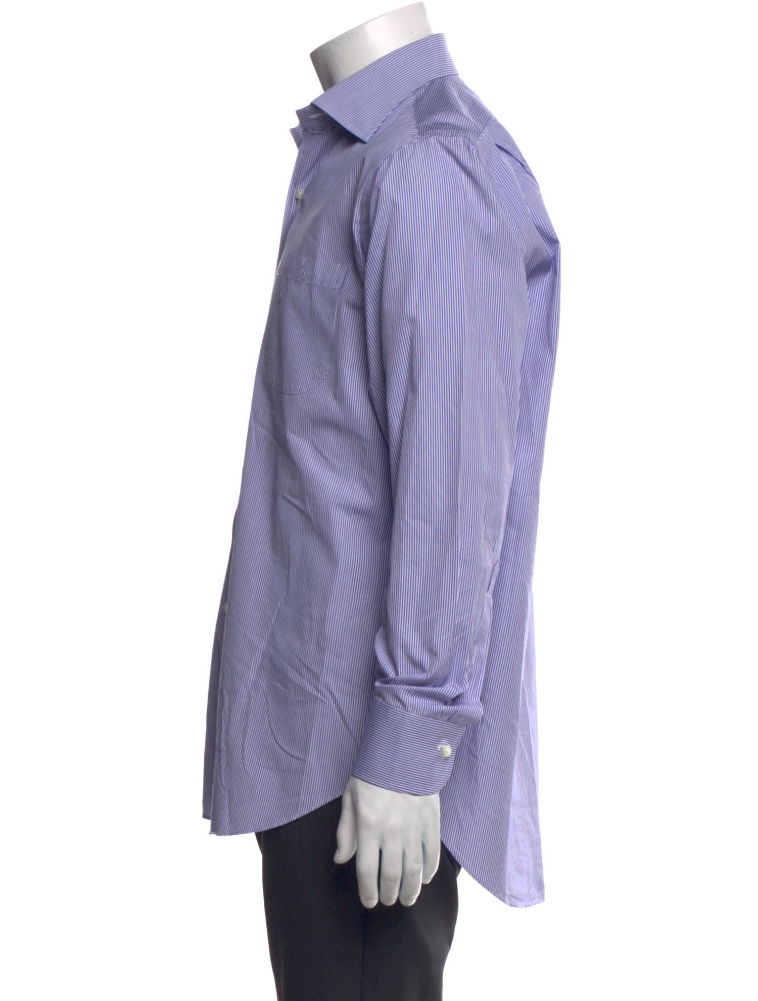 Sid Mashburn Striped Long Sleeve Shirt