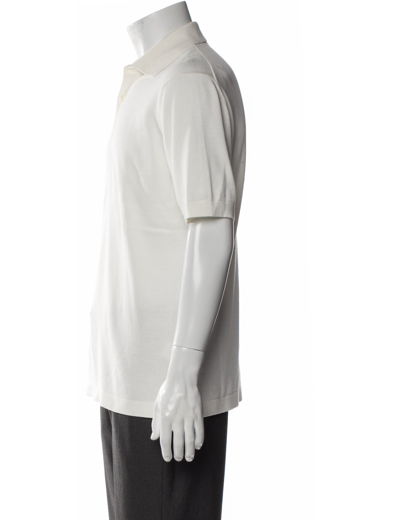 Sid Mashburn Collar Short Sleeve Polo Shirt