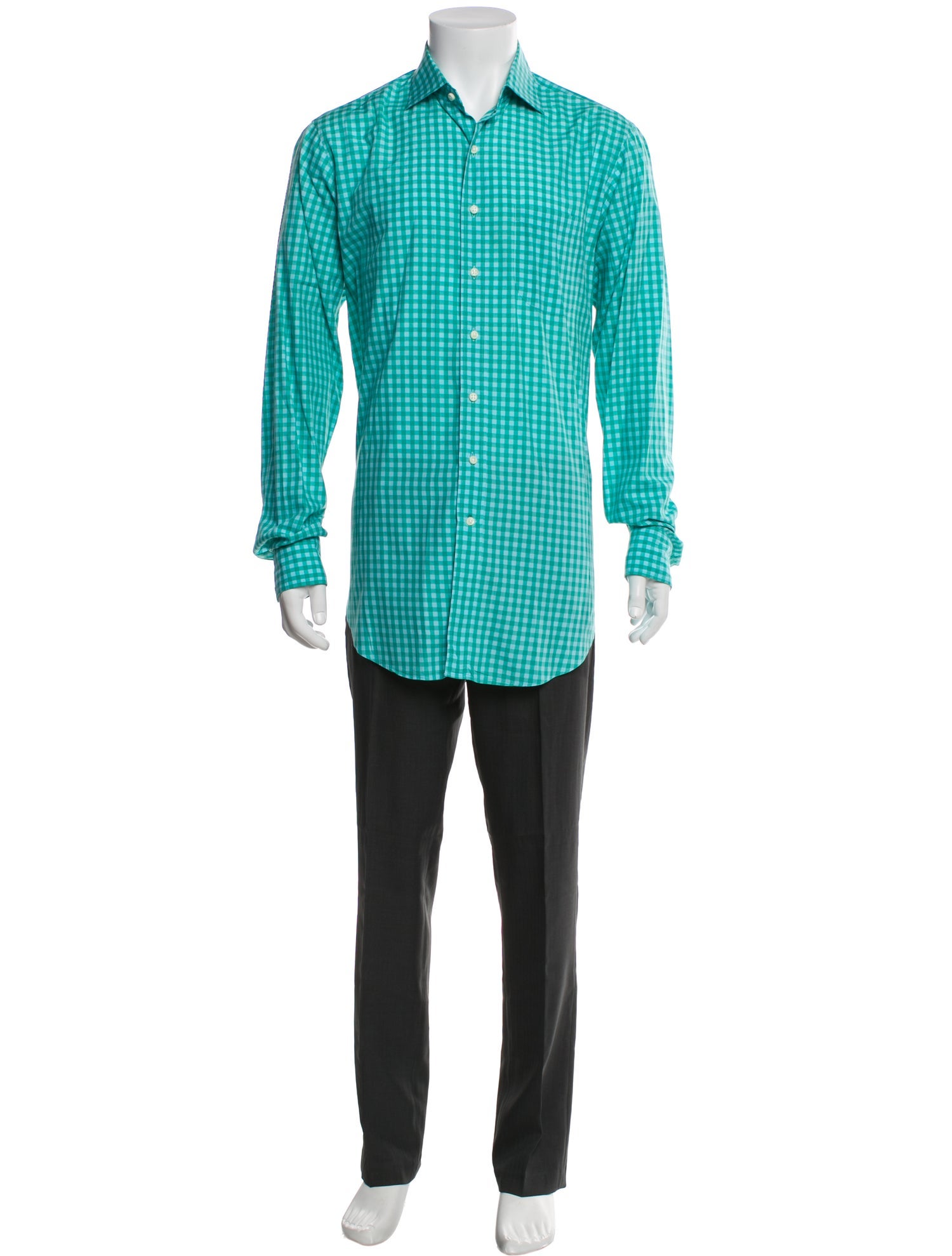 Sid Mashburn Plaid Print Long Sleeve Shirt