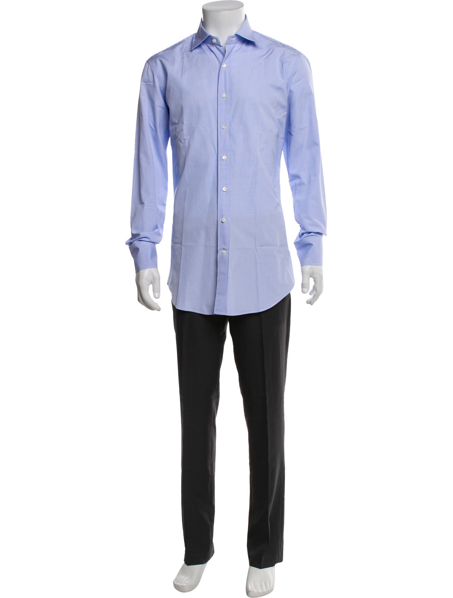 Sid Mashburn Striped Long Sleeve Dress Shirt
