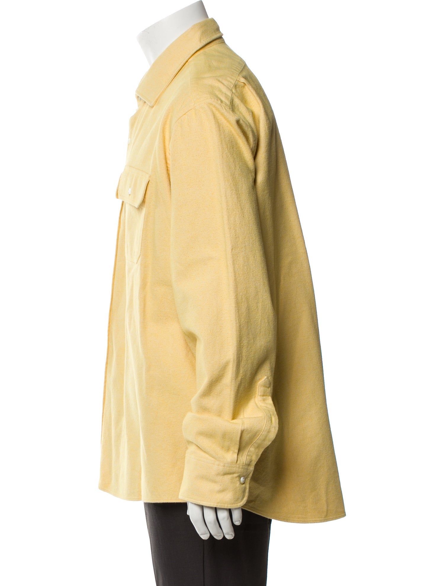 Sid Mashburn Collar Long Sleeve Polo Shirt