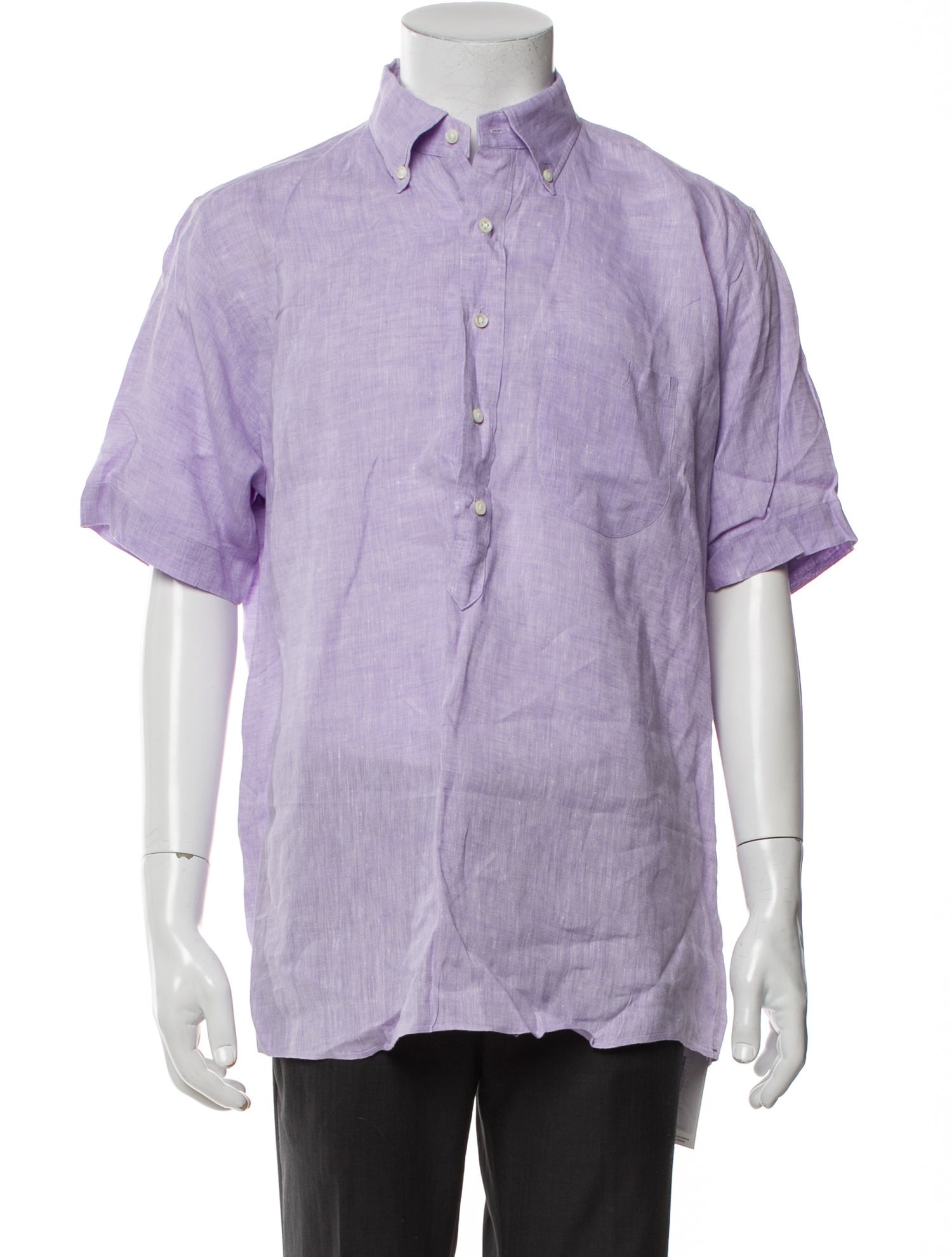 Sid Mashburn Linen Short Sleeve Shirt