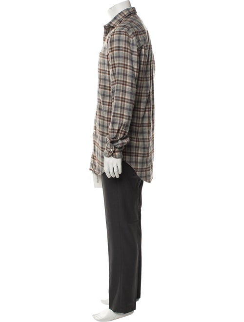 Sid Mashburn Plaid Print Long Sleeve Shirt