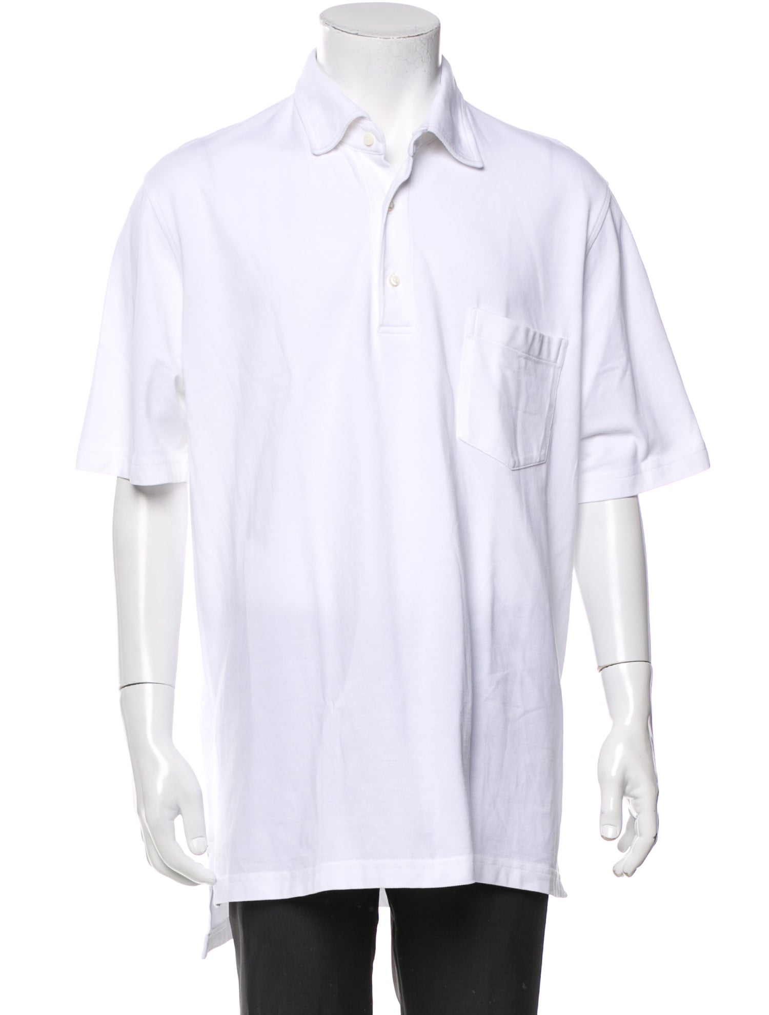 Sid Mashburn Collar Short Sleeve Polo Shirt