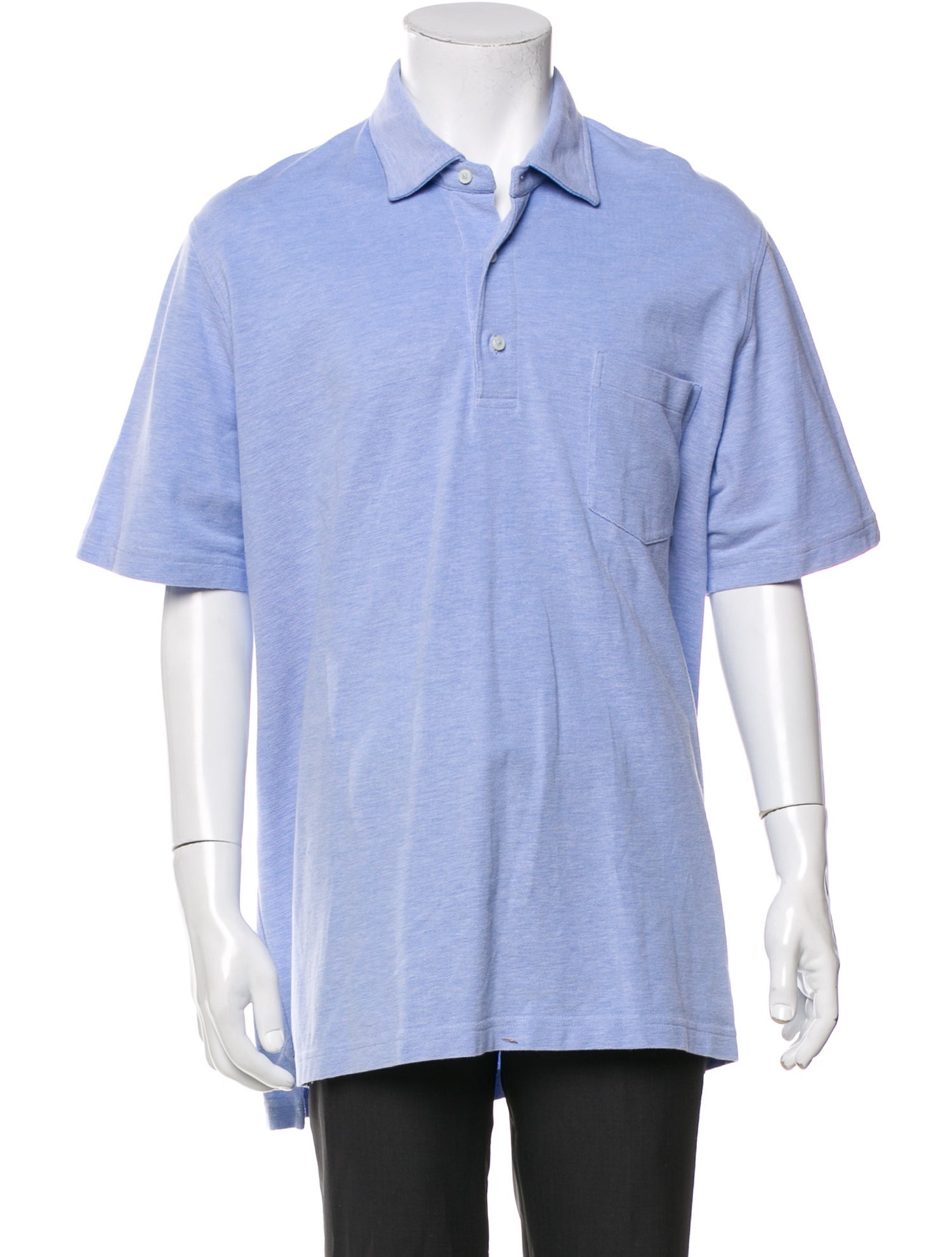 Sid Mashburn Collar Short Sleeve Polo Shirt