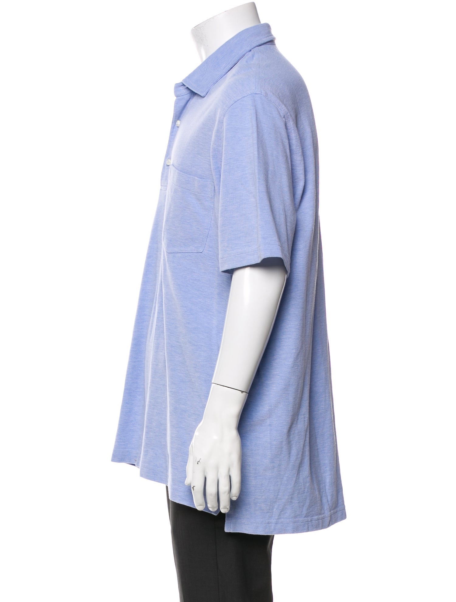 Sid Mashburn Collar Short Sleeve Polo Shirt