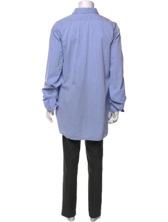 Sid Mashburn Striped Crew Neck Polo Shirt