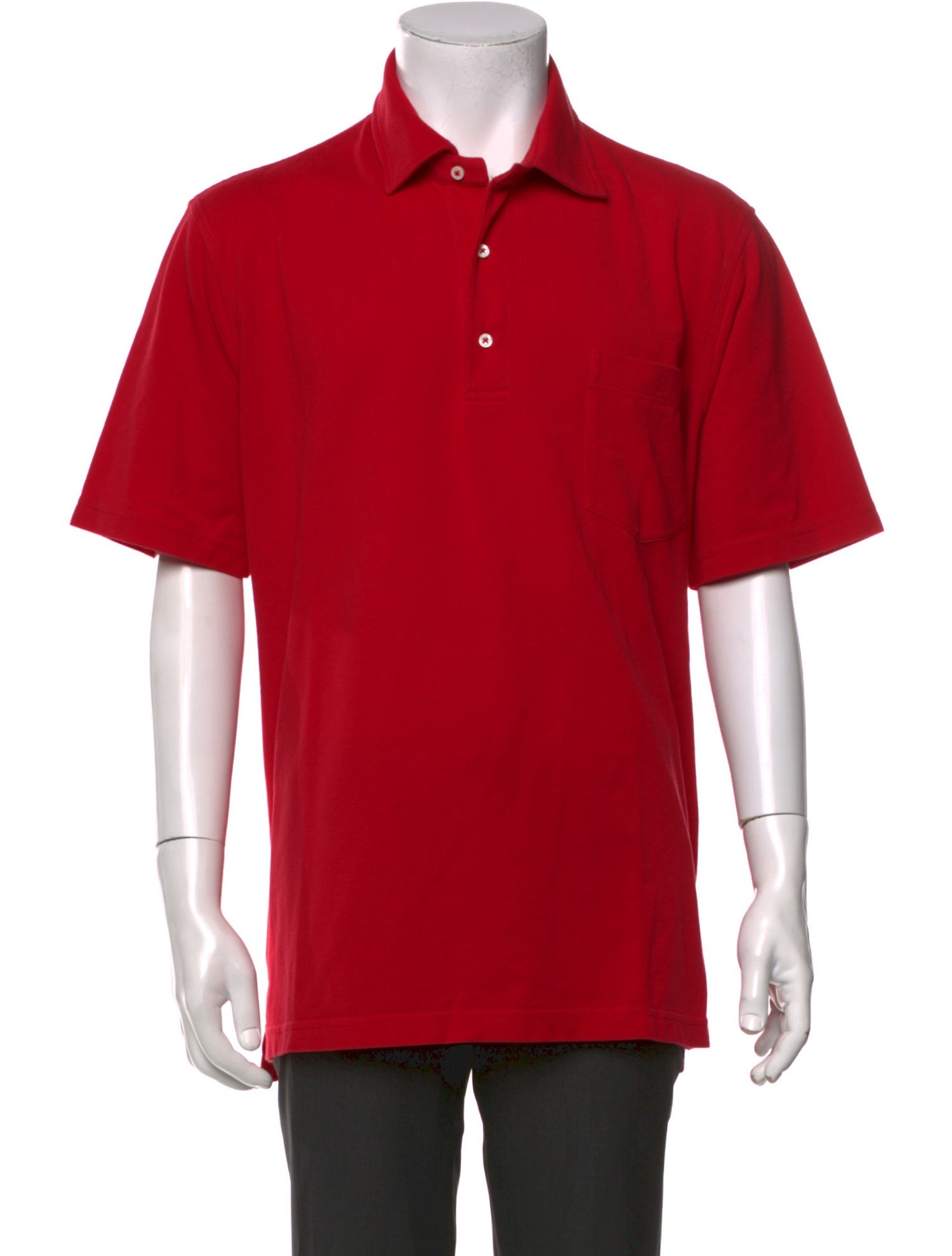 Sid Mashburn Crew Neck Short Sleeve Polo Shirt