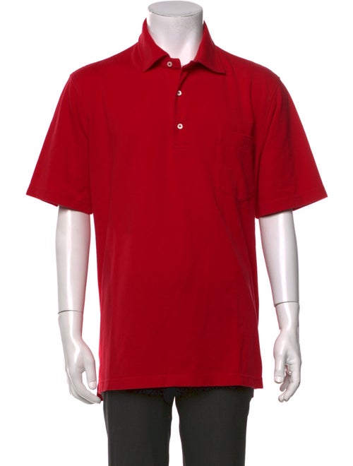 Sid Mashburn Crew Neck Short Sleeve Polo Shirt