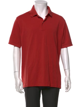 Sid Mashburn V-Neck Short Sleeve Polo Shirt